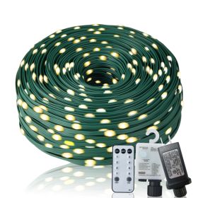 Leather Wire Lamp - Warm Color - W-100m 1000 Lamp (Option: Warm Color)