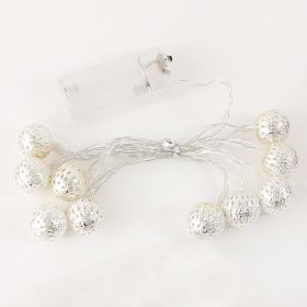 1pc; LED String Lights; Moroccan Hanging String Lights; Battery Operated Warm White Fairy Lights; For Indoor Decor; Home; Bedroom; Party; Wedding (size: 4.9ft/1.5m 10LEDs)